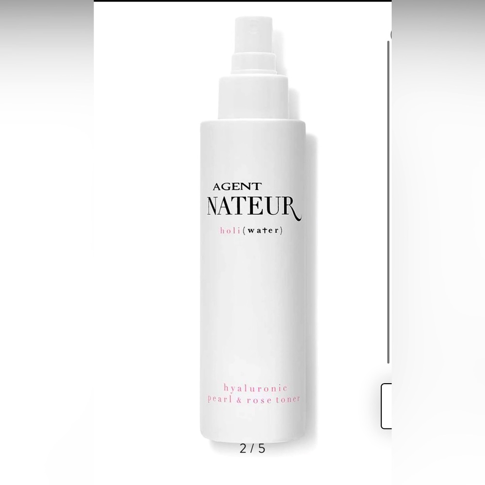 Agent Nateur holi(water) Pearl & Rose Hyaluronic Toner
